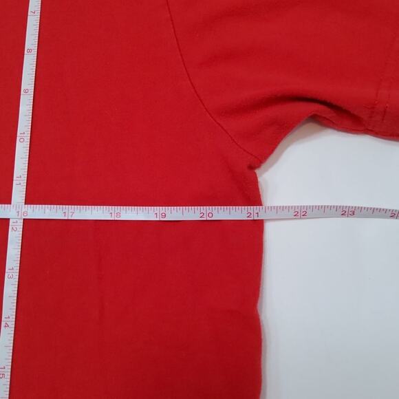 NIKE T-Shirt. RED Size L - Picture 4 of 6
